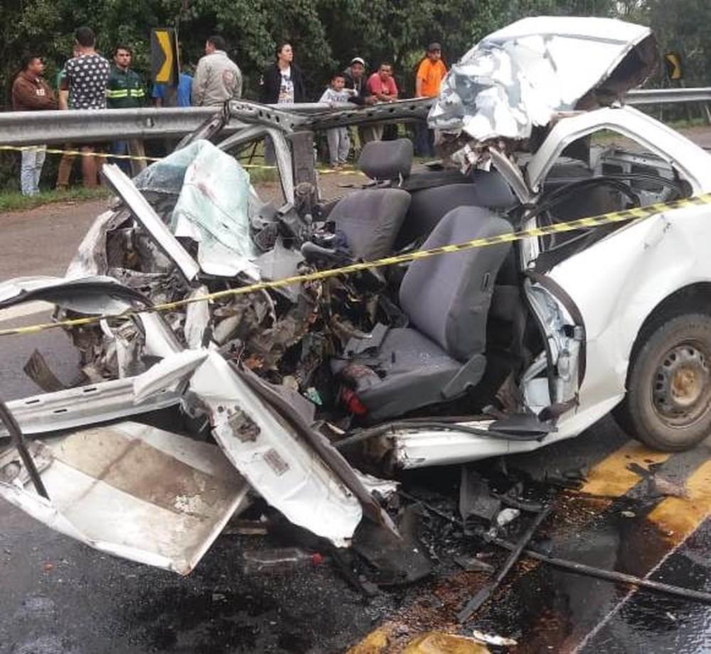 Marido morre em acidente de carro três dias após suspeita de matar mulher a tiros em SC