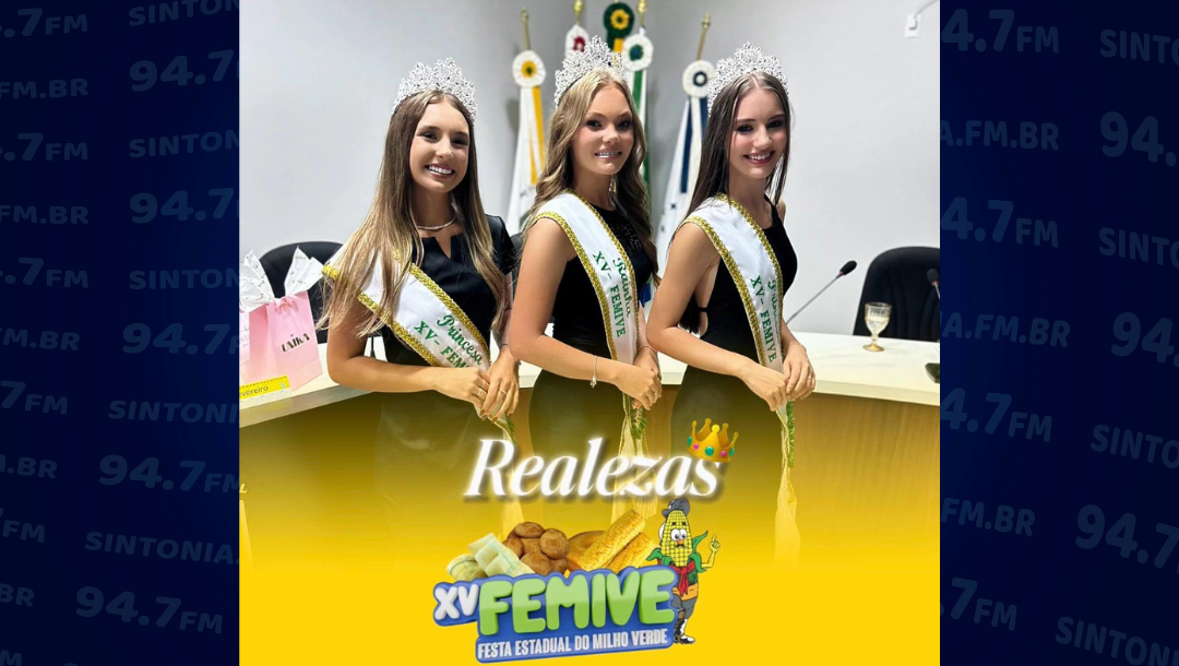 Maytê Bennert é eleita rainha da 15ª Festa Estadual do Milho Verde; evento acontece de 20 a 23 de março