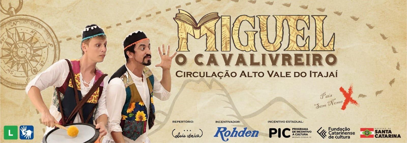 Miguel o cavalivreiro soma público de 3,2 mil pessoas e chega a Agrolândia e Chapadão do Lageado