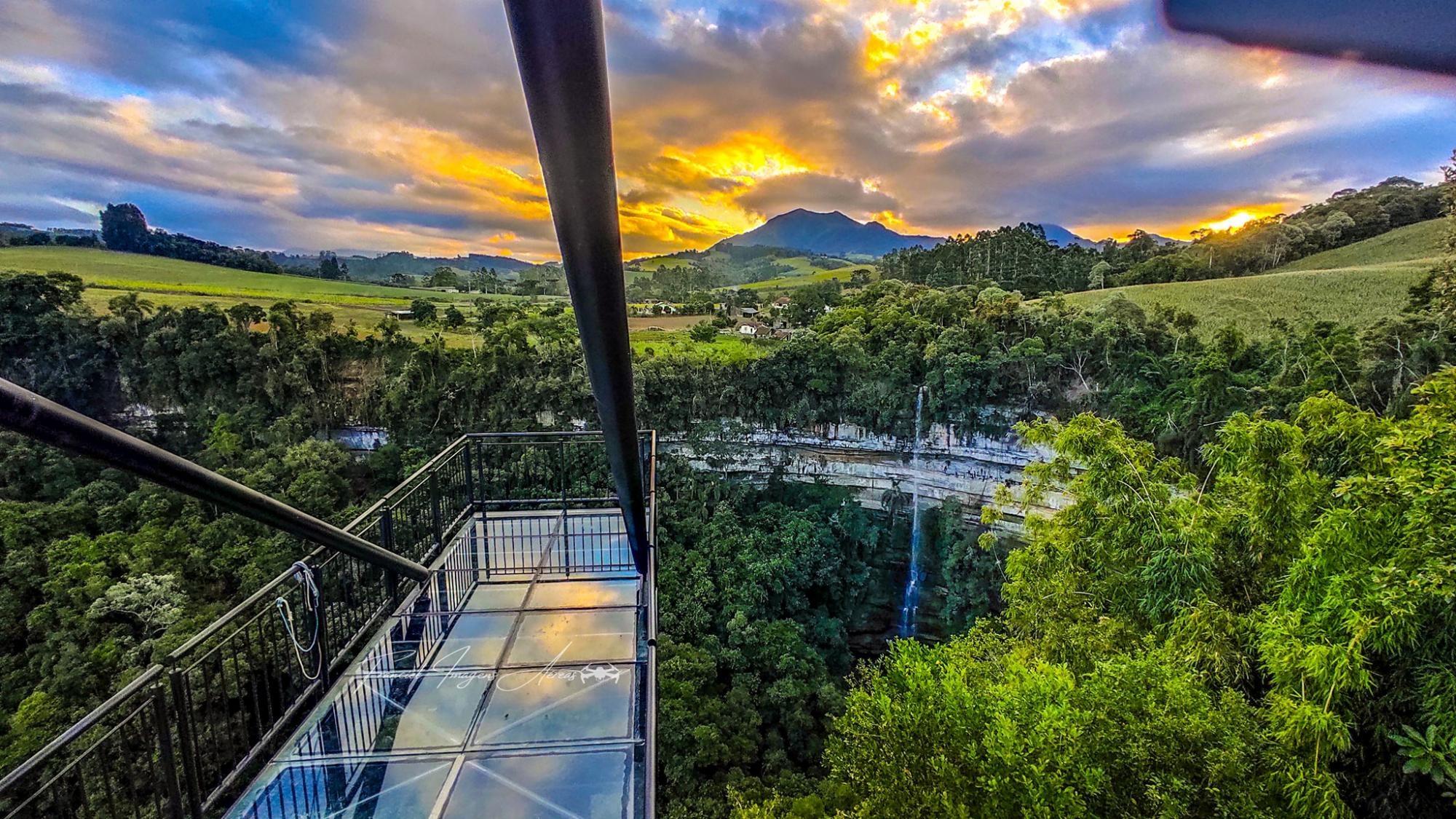 Mirante da Cachoeira de Rio Saltinho em Chapadão do Lageado será inaugurado nesta sexta