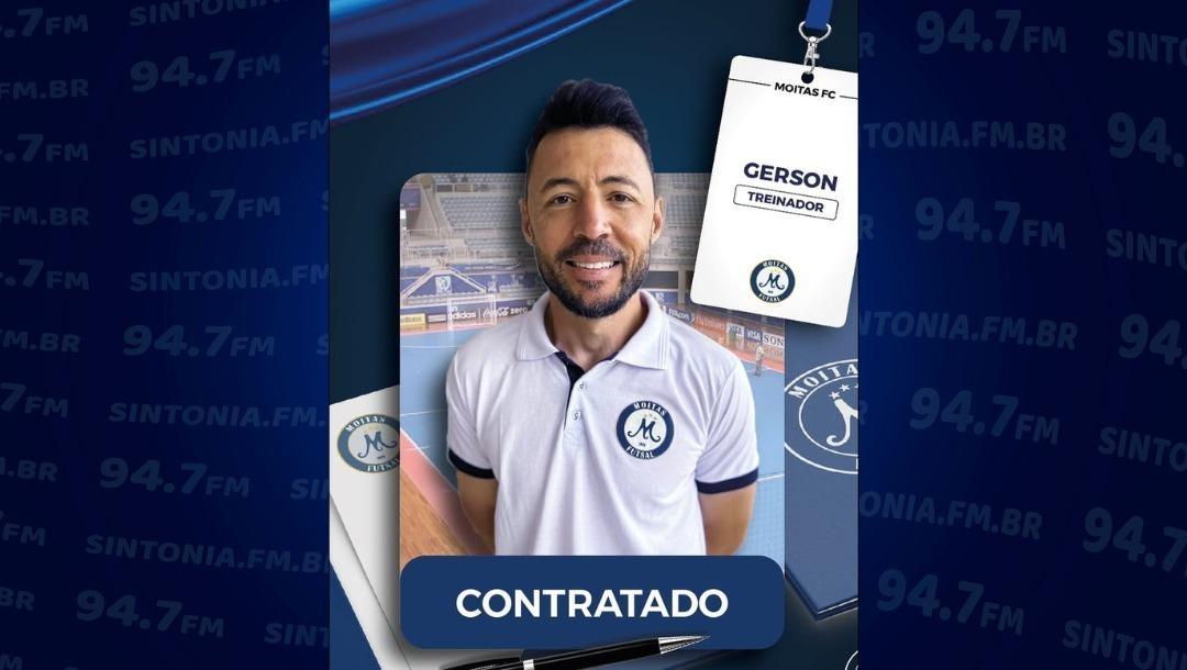 Moitas anuncia técnico Gerson Paranhos e confirma volta às quadras em 2026
