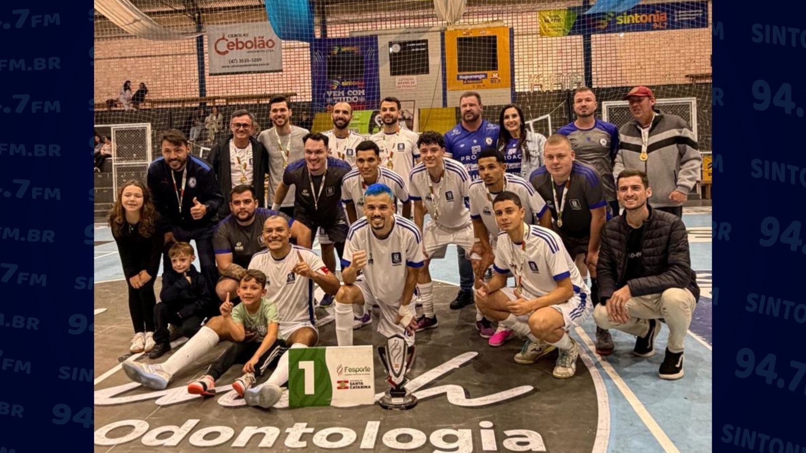 Moitas Futsal/DME Ituporanga é campeã da fase microrregional dos Jogos Abertos 