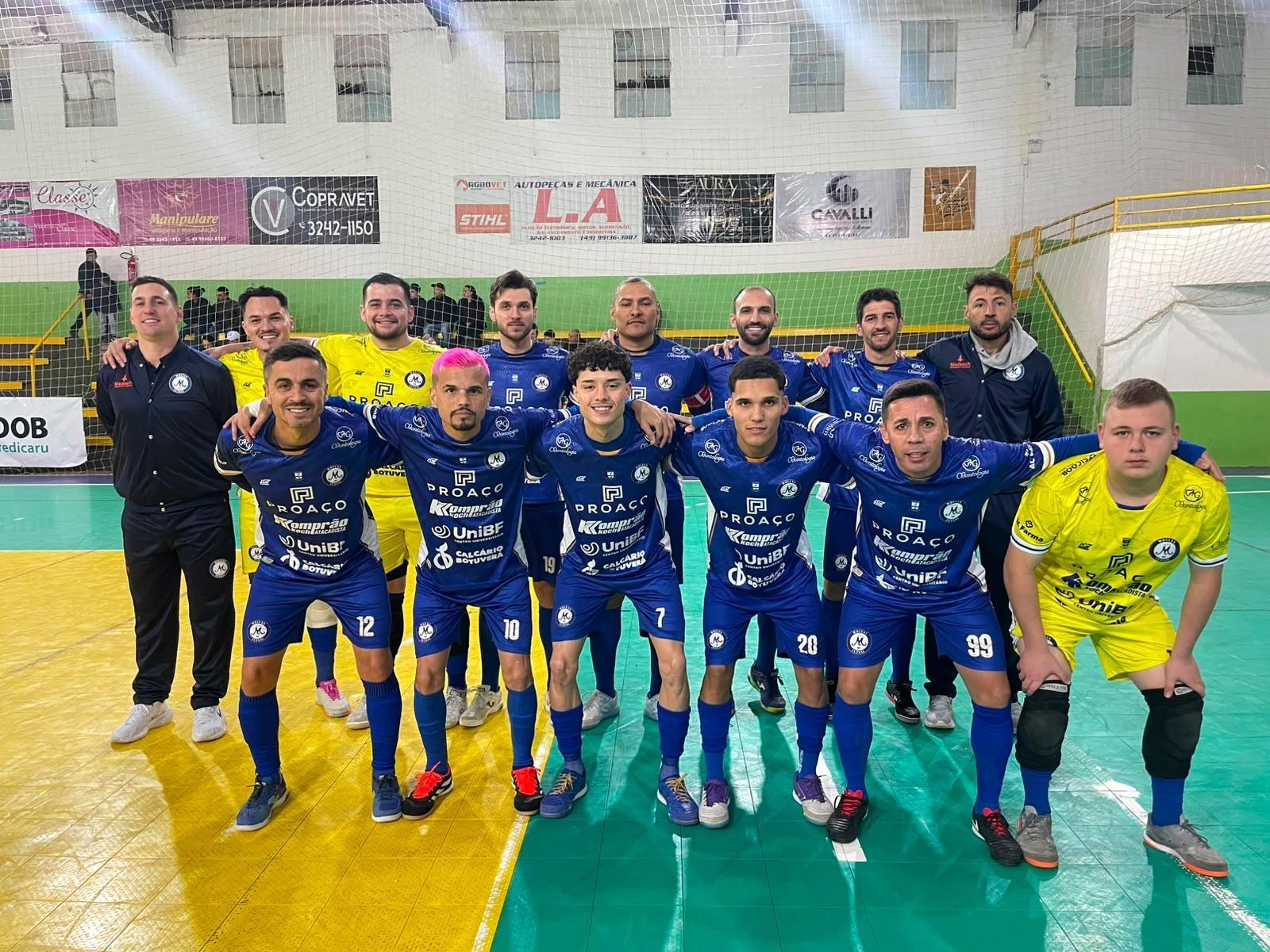 Moitas termina fase classificatória da Liga Catarinense na liderança; decisão dos playoffs será em Ituporanga