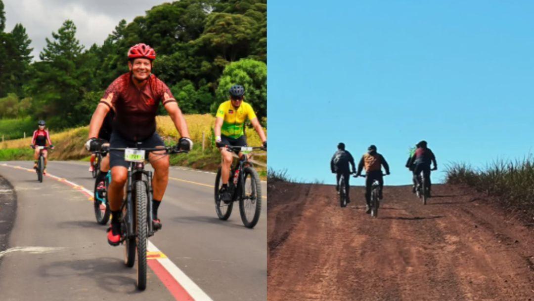 Morador de Ituporanga faz 1900 km de bicicleta em peregrinação rumo a São Paulo
