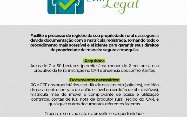 Moradores de Vidal Ramos são beneficiados com o programa Lar Legal Rural