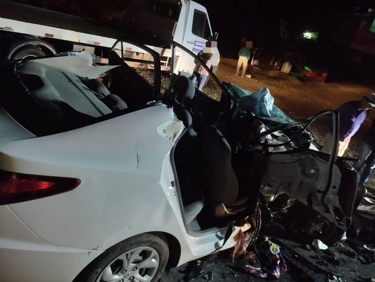 Morre a segunda vítima de acidente entre carro e moto na BR-470 