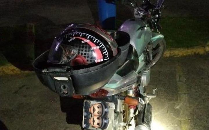 Moto furtada em Bom Retiro é localizada em Ituporanga pela PM 