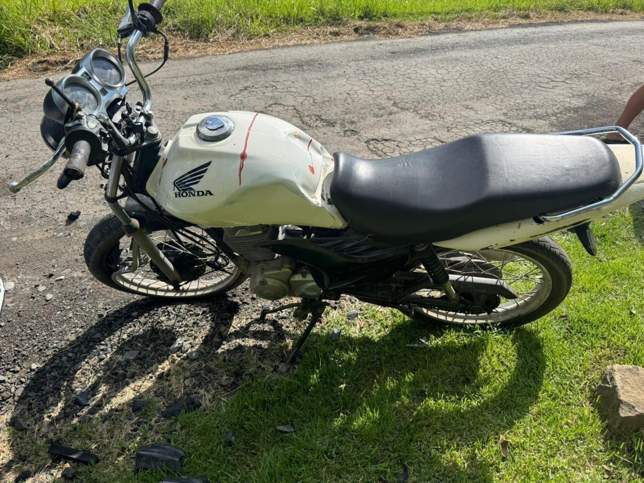 Motociclista é preso por adulteração de veículo após acidente em Rio do Sul