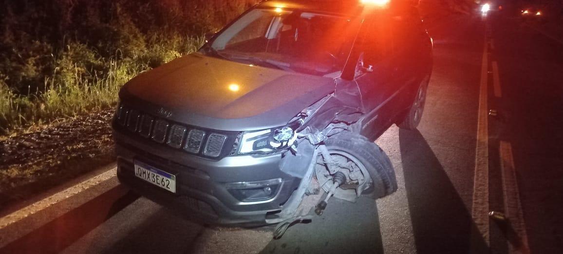 Motociclista fica gravemente ferido em acidente na SC-350 em Ituporanga