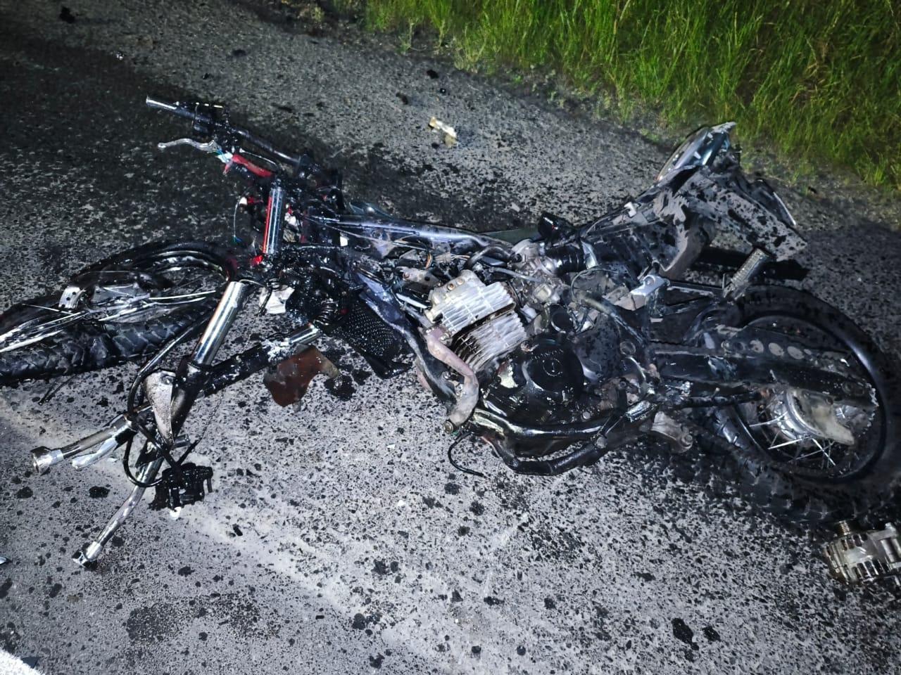 Motociclista morre em colisão frontal na SC-350