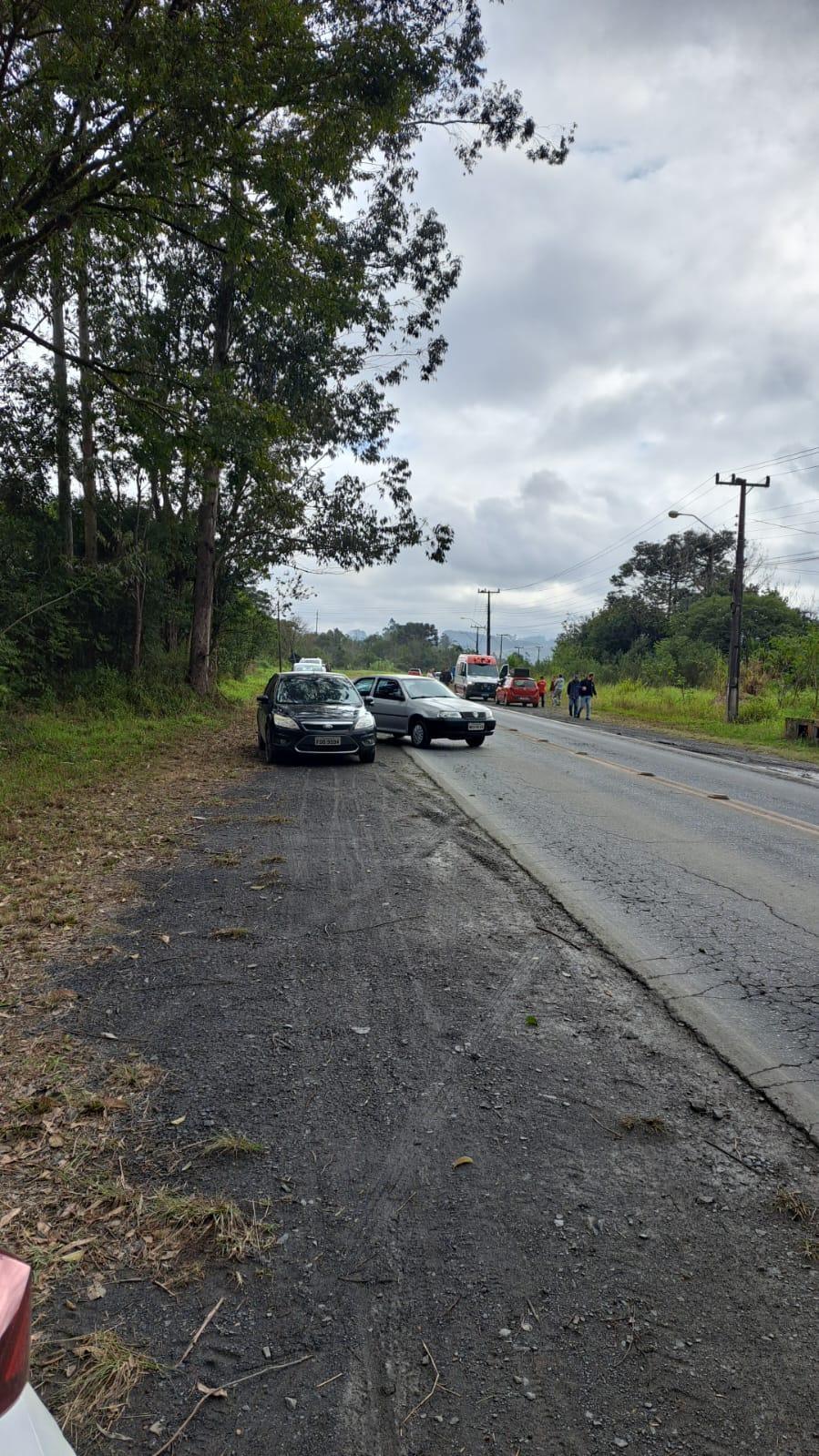 Motociclista morre em colisão na SC-350 em Ituporanga