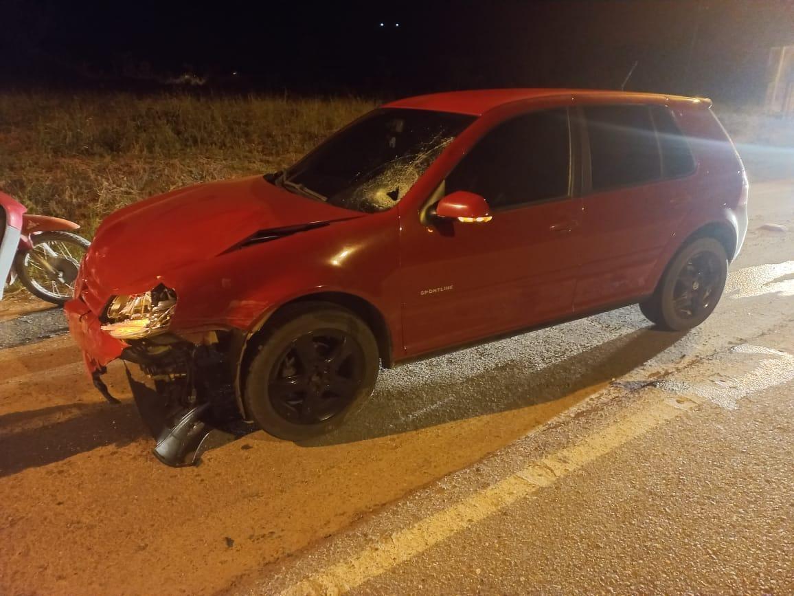 Motociclista sofre ferimentos graves após cortar frente de veículo em Vidal Ramos 