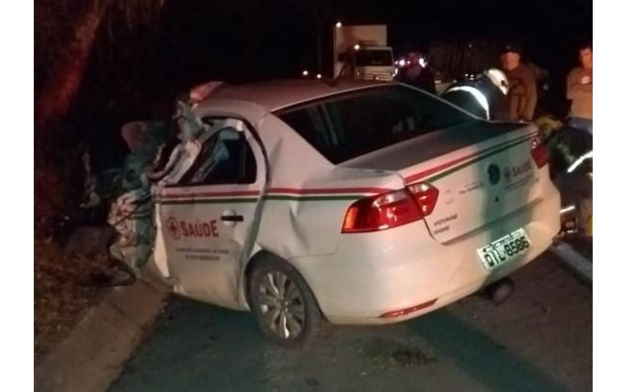 Motorista morre em acidente na BR-470 em Apiúna