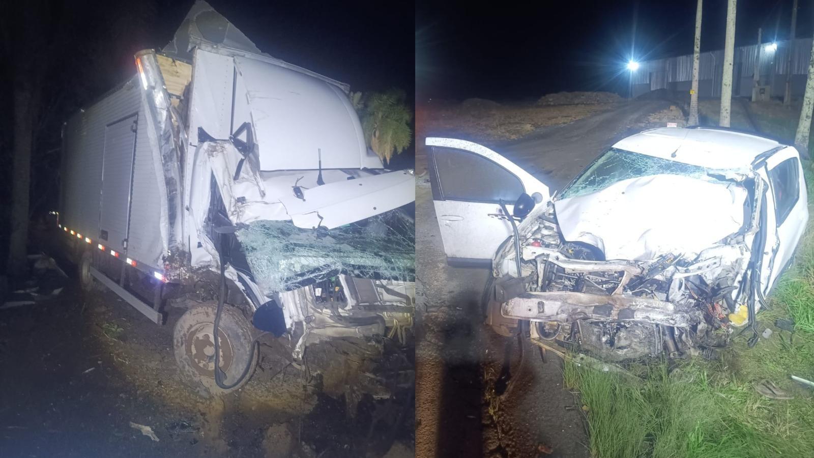 Motorista morre em colisão frontal na BR-470