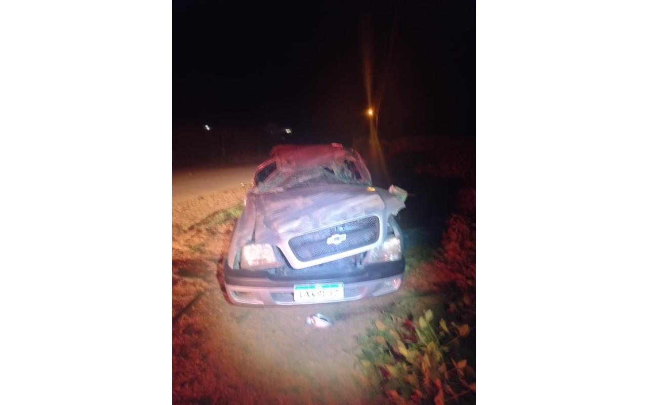 Motorista perde a vida em capotamento na noite deste sábado (30) em Bela Vista Ituporanga