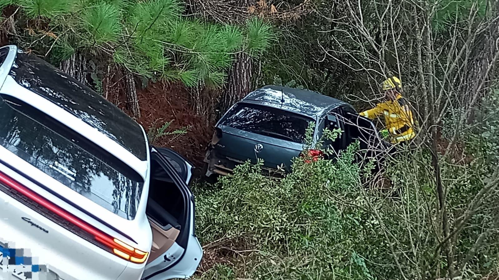 Mulher morre em colisão na BR-282 em Bom Retiro e duas pessoas ficam feridas