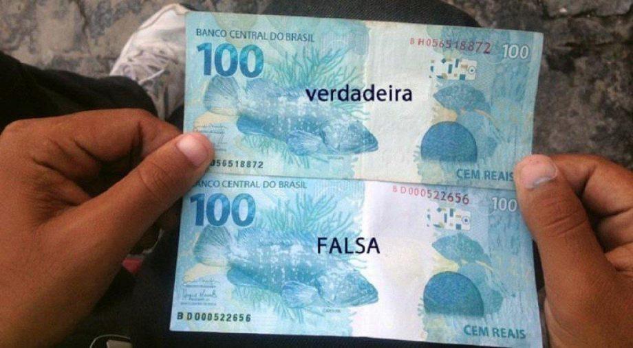 Mulher tenta pagar conta com nota falsa e vai parar na delegacia