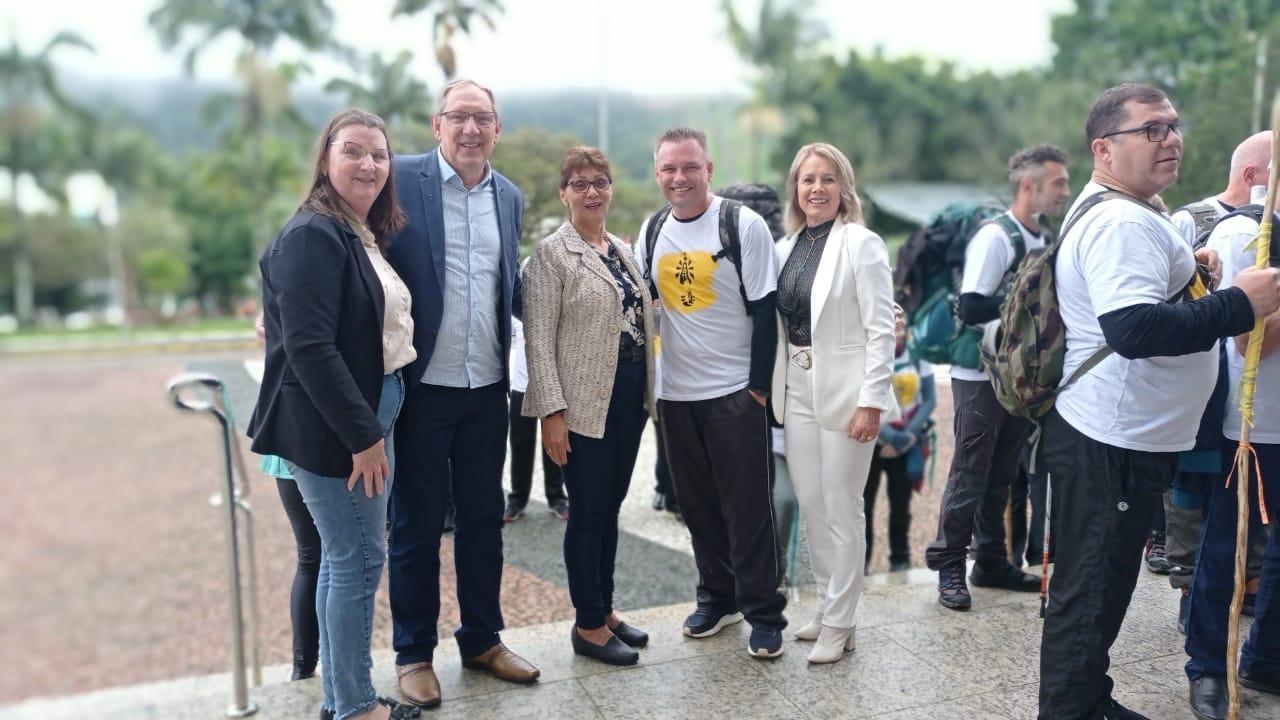 Município de Vidal Ramos participa da programação de abertura oficial do Caminho do Louvor