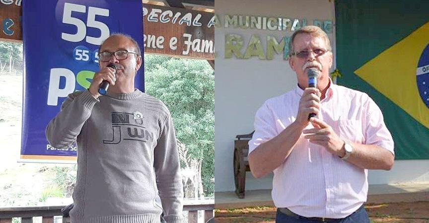 Nabor Schmitz e Helmut Stoltenberg vão disputar a prefeitura na eleição suplementar em Vidal Ramos