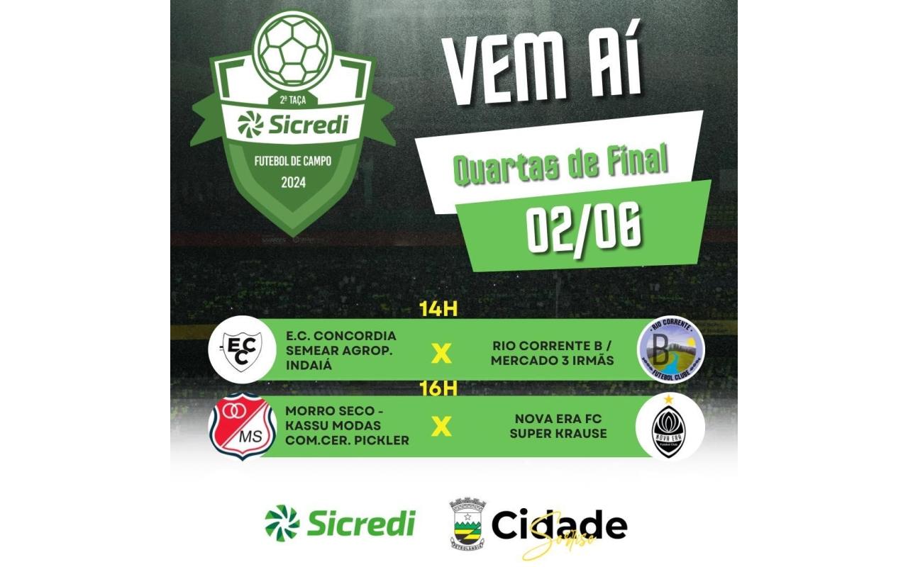 Neste domingo (2) tem quartas de final do campeonato de futebol de campo em Petrolândia