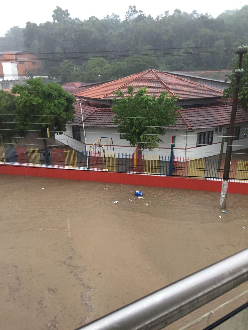 Alagamentos são registrados em Ituporanga