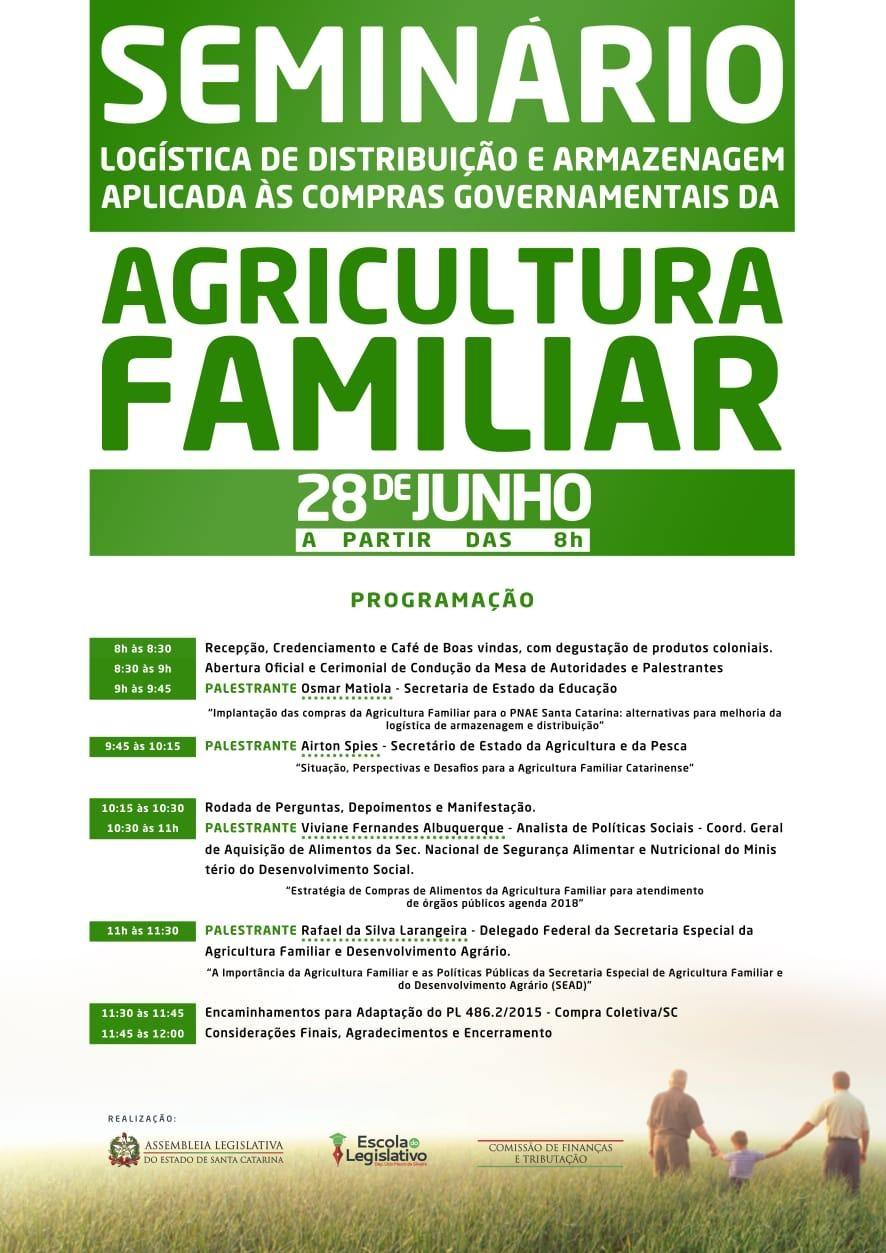 Alesc discute compra da agricultura familiar regionalizada