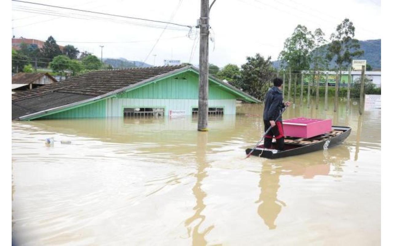 Alto Vale busca opções para recuperar estragos causados pelas enchentes de outubro