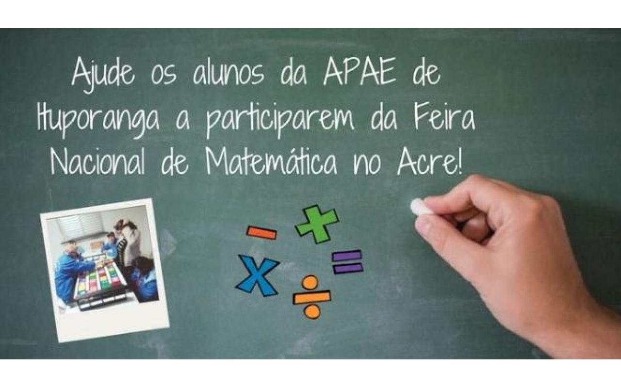 APAE de Ituporanga realiza campanha para arrecadar recursos para participar de Feira Nacional de Matemática