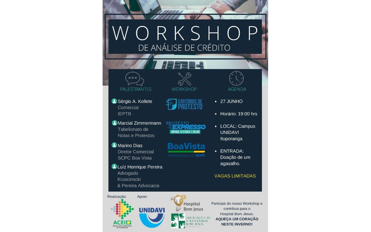 Associação Empresarial de Ituporanga promove Workshop sobre Análise de Crédito
