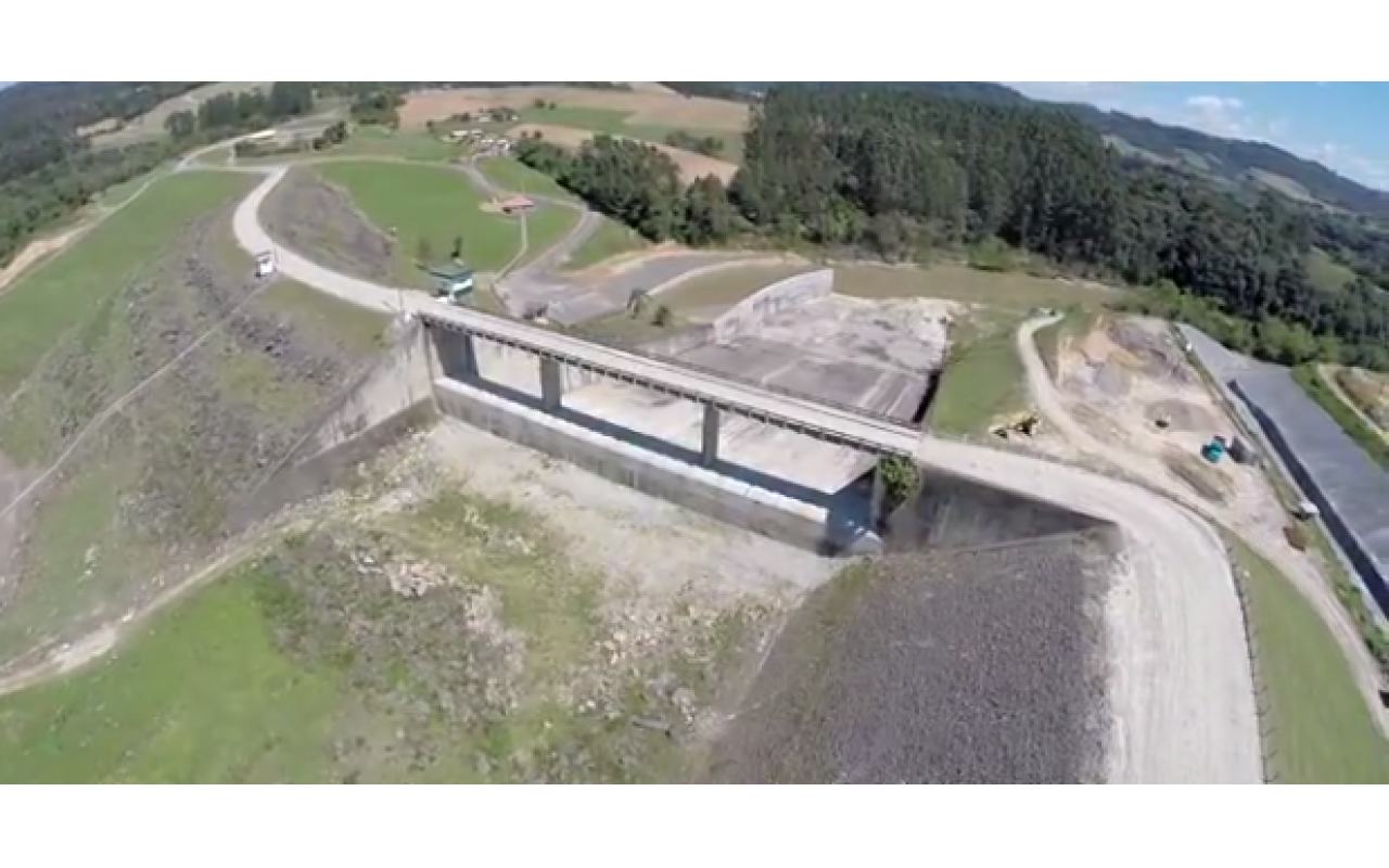 Barragem de Ituporanga poderá contar com mais um sistema de comporta