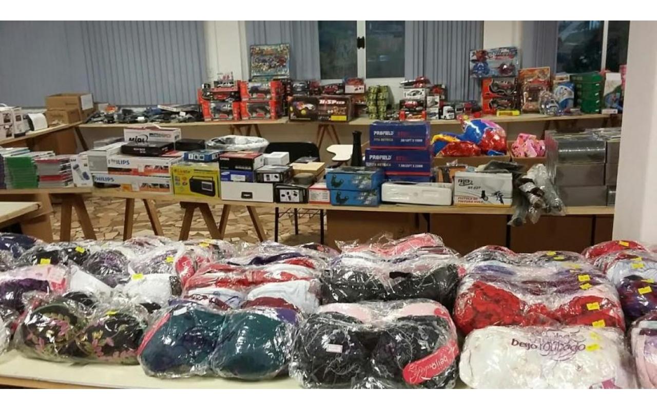 Bazar do Hospital Bom Jesus com mercadorias apreendidas pela Receita Federal inicia nesta sexta