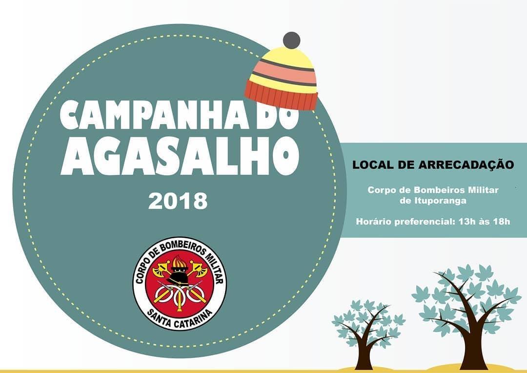 Bombeiros realizam Campanha do Agasalho em Ituporanga
