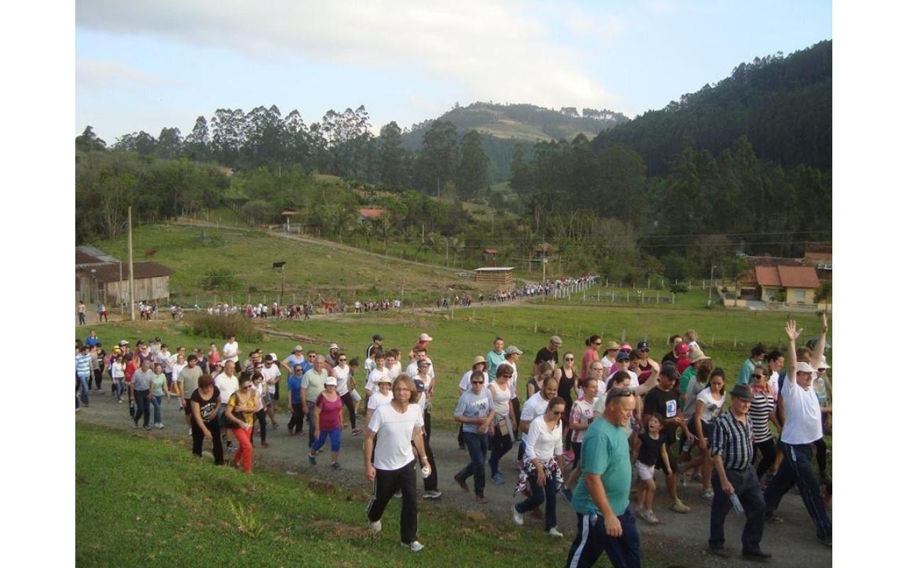 Caminhada Eco Musical reúne cerca de 600 pessoas em Vidal Ramos