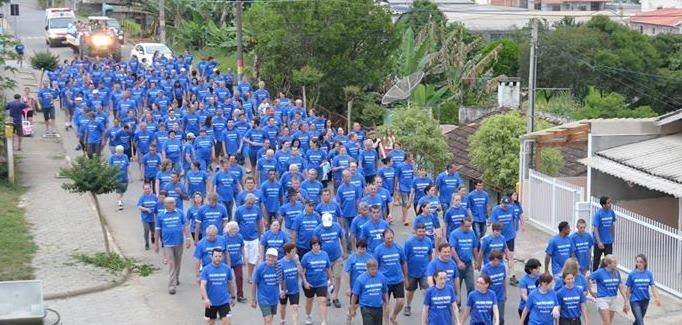 Caminhada Novembro Azul foi antecipada em Vidal Ramos 