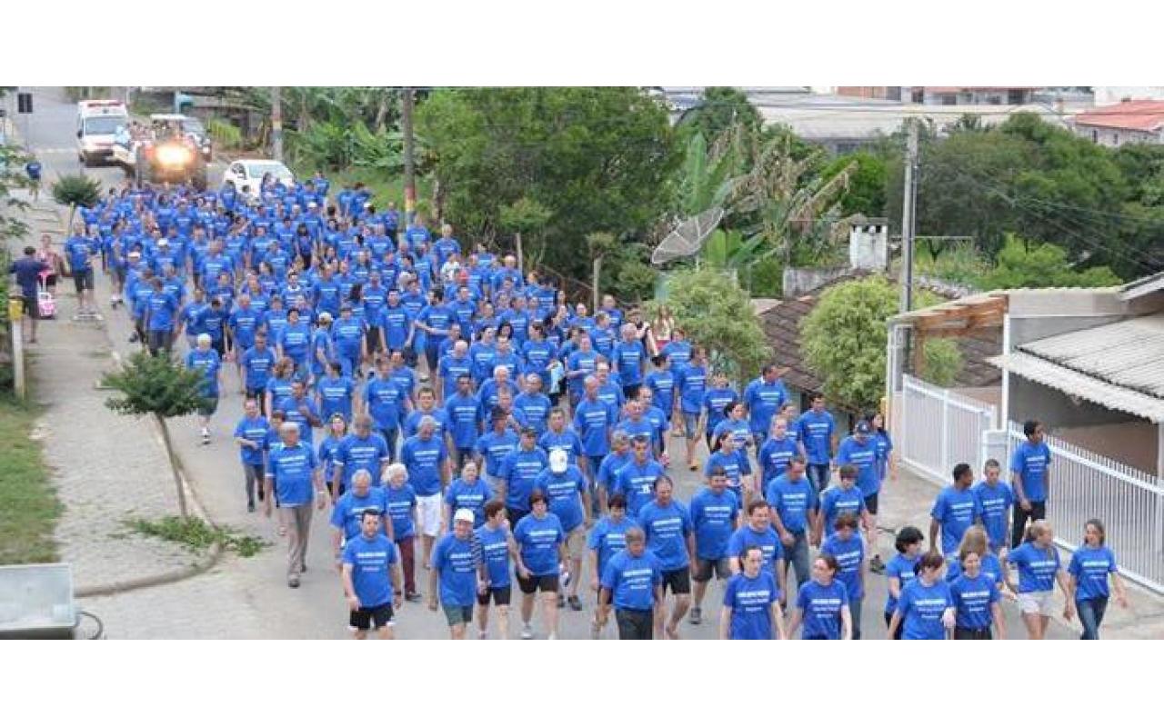 Caminhada Novembro Azul foi antecipada em Vidal Ramos 