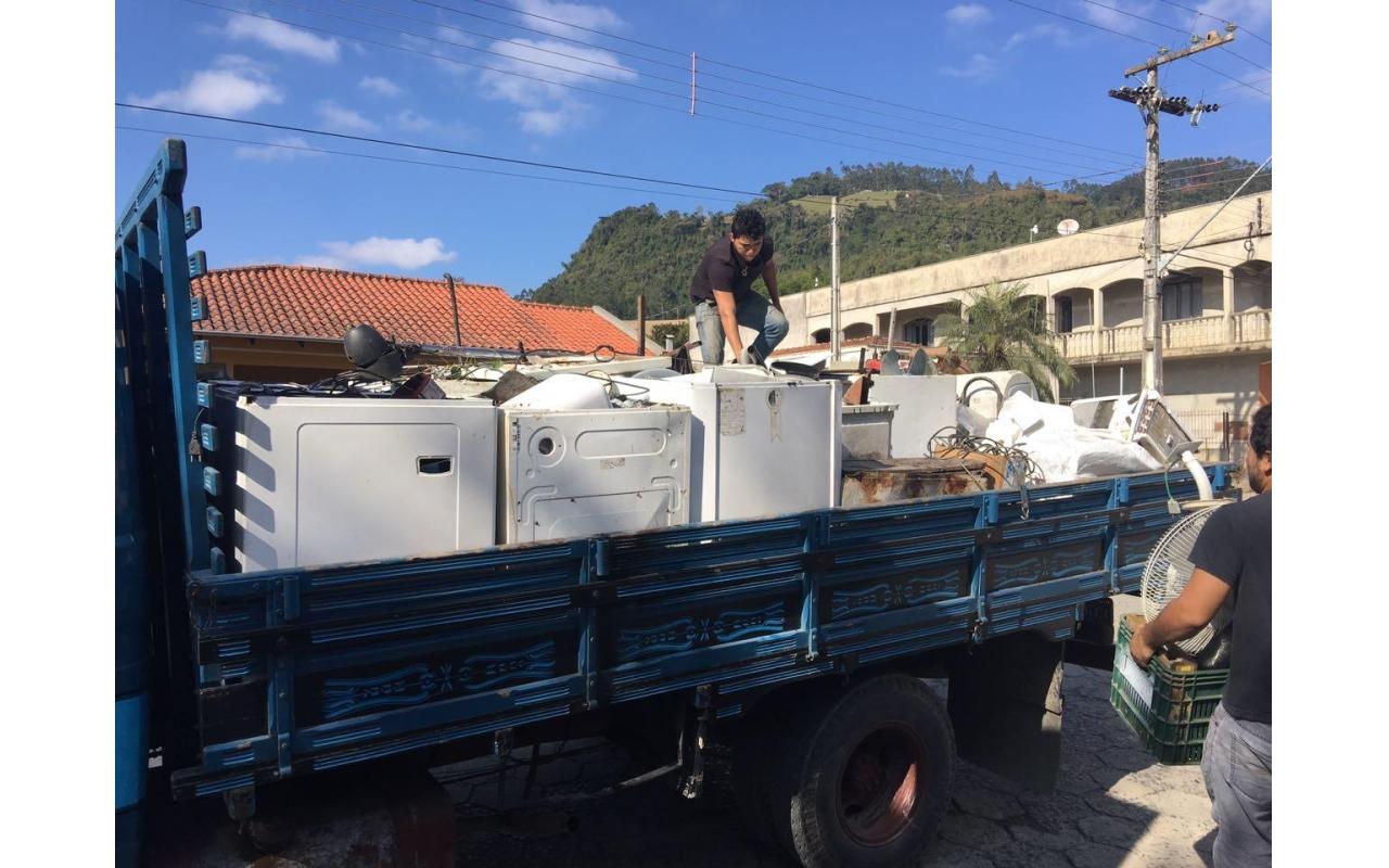 Campanha arrecada mais de dois mil quilos de lixo eletrônico em Vidal Ramos