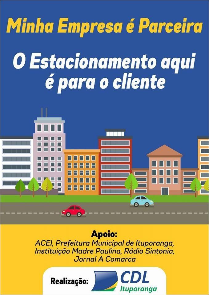 CDL conclui visitas ao comércio de Ituporanga sobre o uso consciente do estacionamento rotativo
