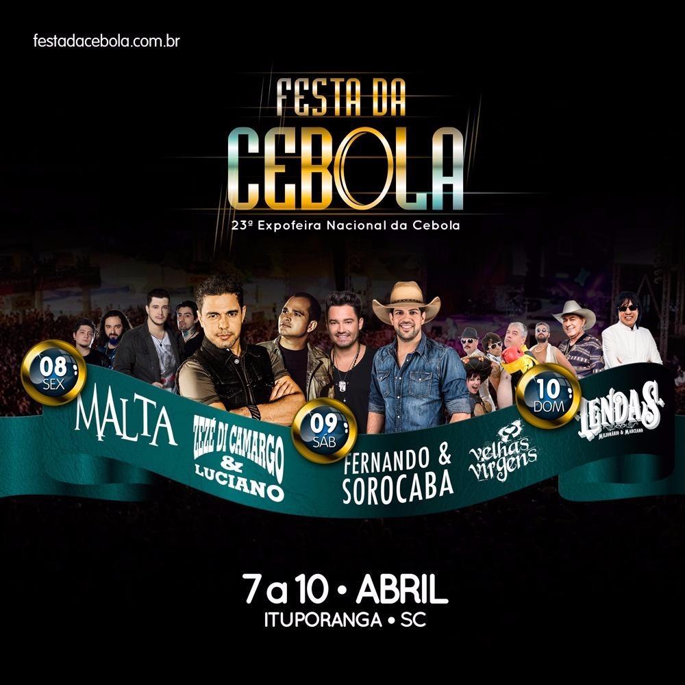 Comissão Organizadora anuncia redução no preço dos ingressos para a Festa da Cebola