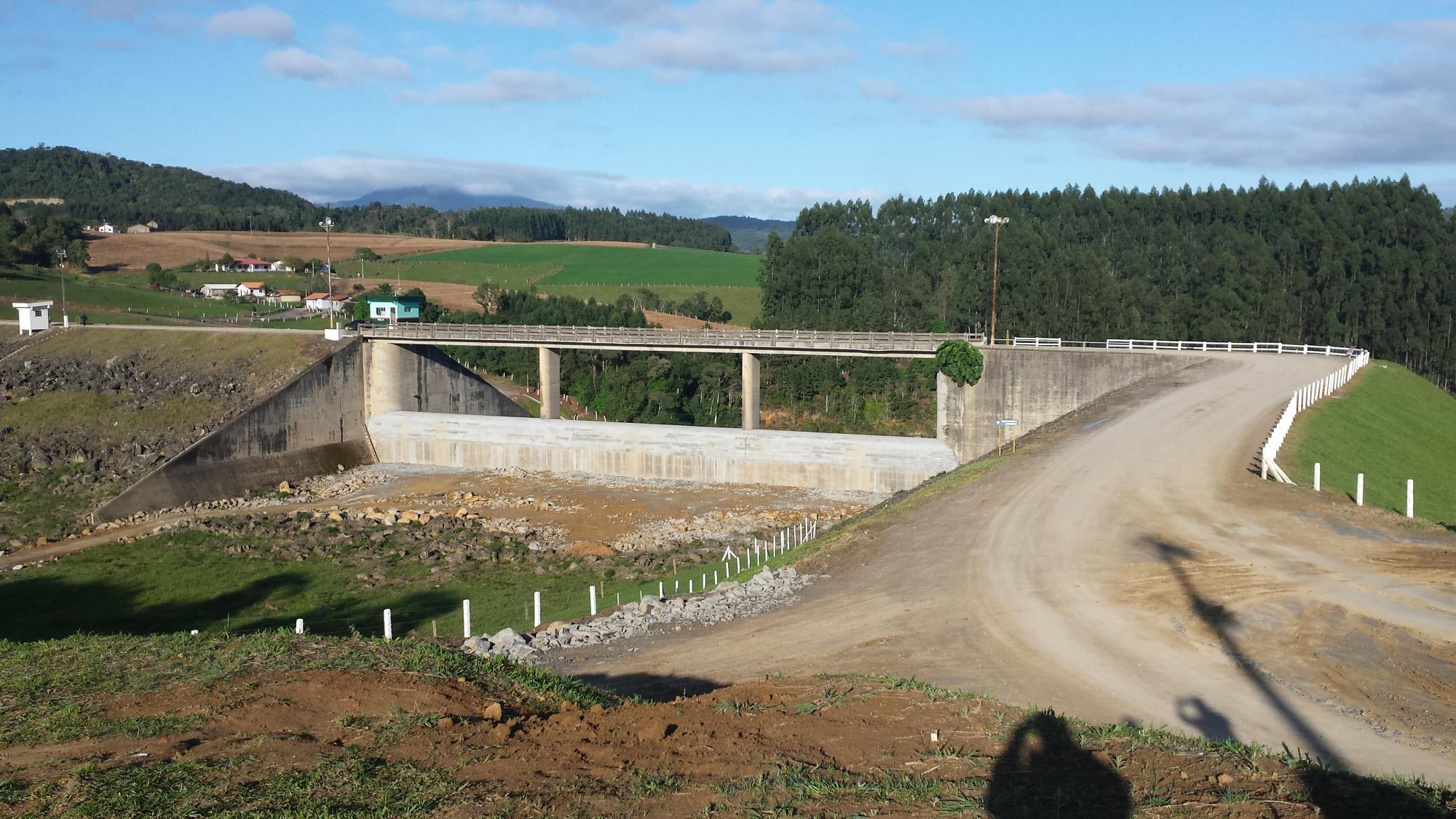 Comportas da Barragem Sul foram fechadas para armazenamento de água