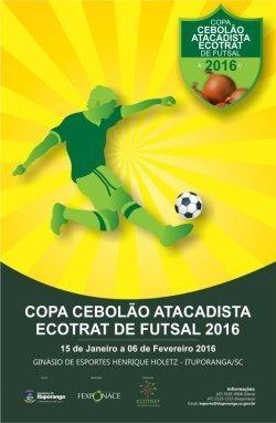 Copa Cebolão 2016 está com inscrições abertas