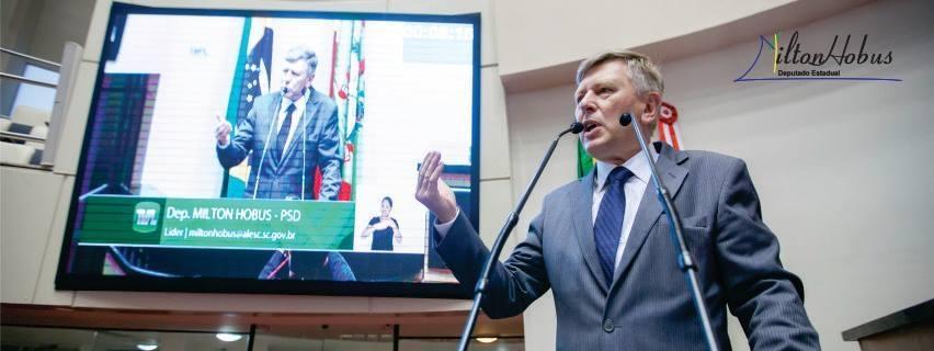 Deputado Milton Hobus (PSD) desmente possibilidade de ser candidato ao governo do estado em 2018 