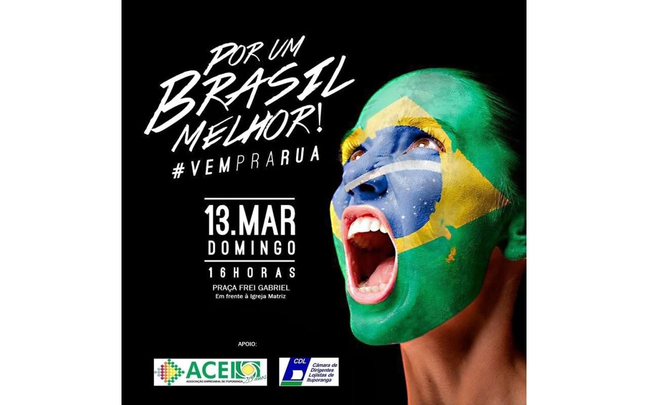 Entidades do Alto Vale se organizam e programam mobilização nas ruas para o próximo domingo (13)