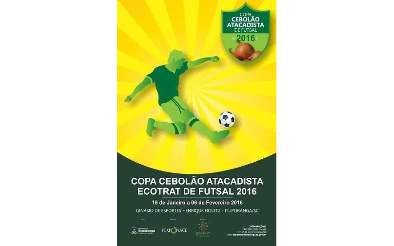 Equipes de Petrolândia participam da Copa Cebolão Atacadista Ecotrat de Futsal 