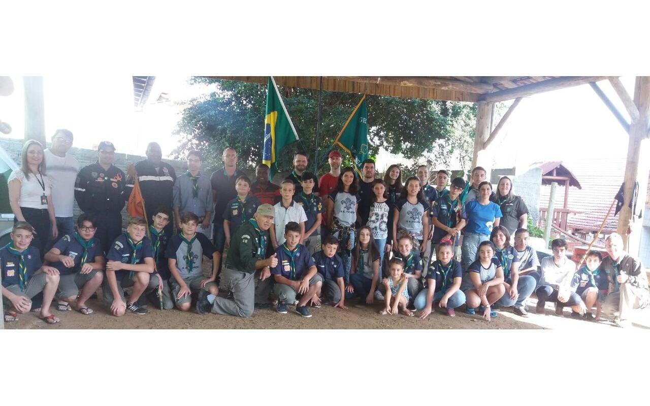 Escoteiros Itú-Açu comemoram Dia do Escoteiro com semana de atividades em Ituporanga