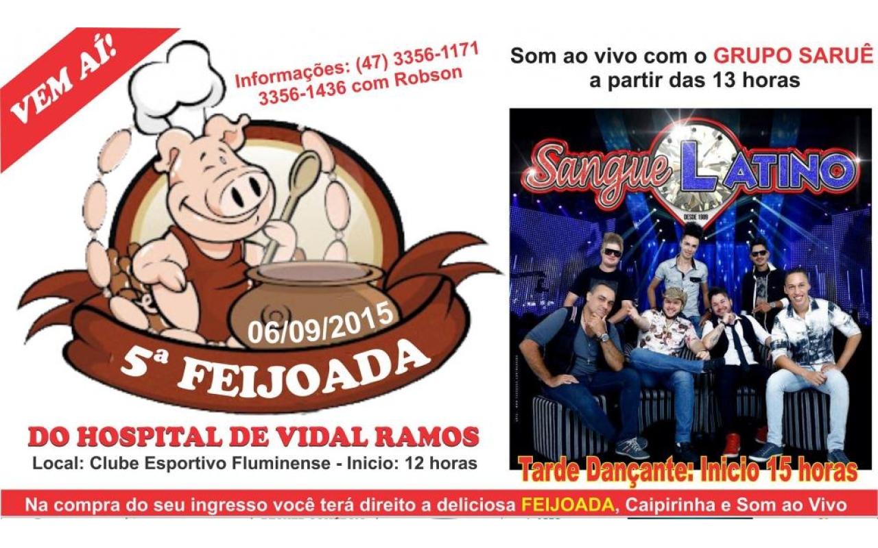 Feijoada em prol do Hospital de Vidal Ramos será realizada neste final de semana