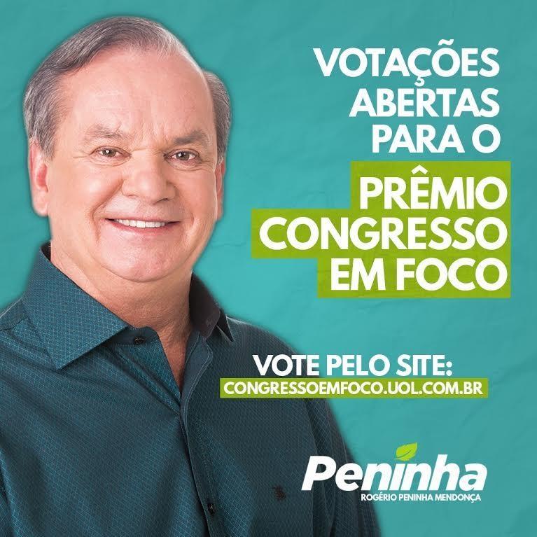 Ficha Limpa, Peninha é indicado ao Prêmio Congresso em Foco