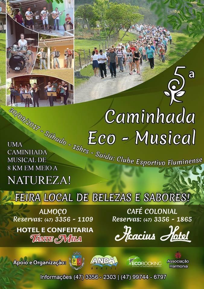 Gastronomia, música e natureza num único evento, em Vidal Ramos 