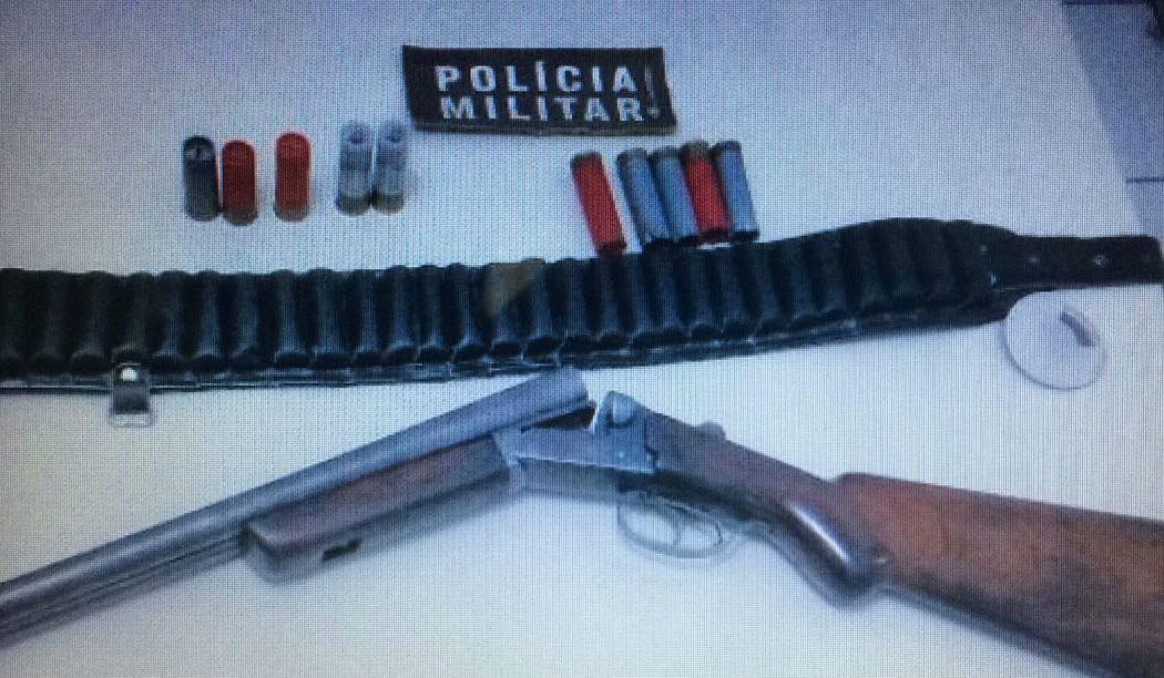 Homem é preso e espingarda é apreendida em Alfredo Wagner
