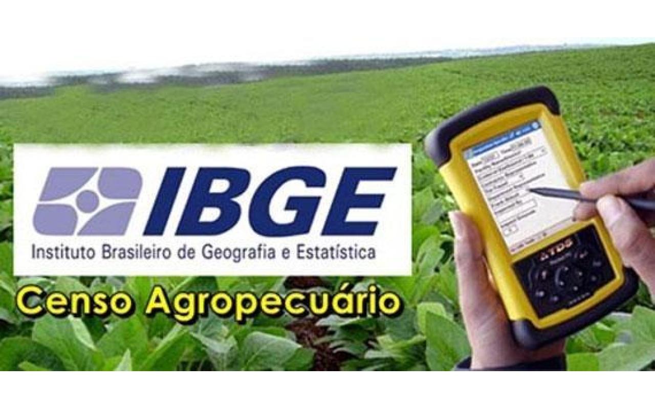 IBGE organiza últimos detalhes para iniciar o Censo Agropecuário 2017