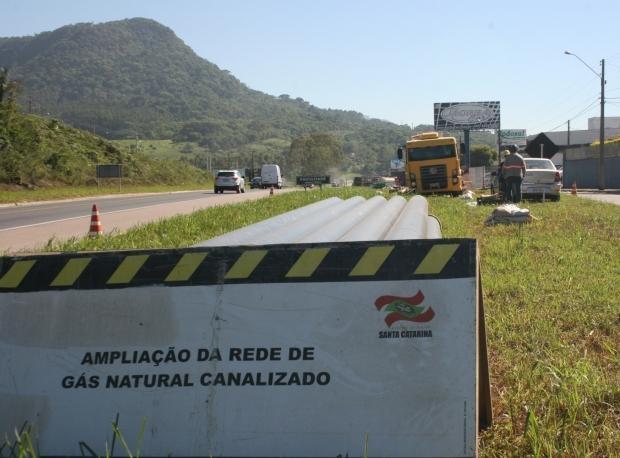 Inaugurado na manhã deste sábado o canal de gás natural em Rio do Sul